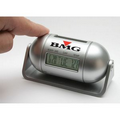 Pill Shaped Multifunction LCD Alarm Clock